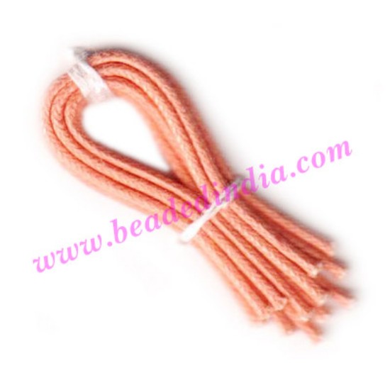 Picture of Cotton Wax Cords 0.5mm (half mm) Round