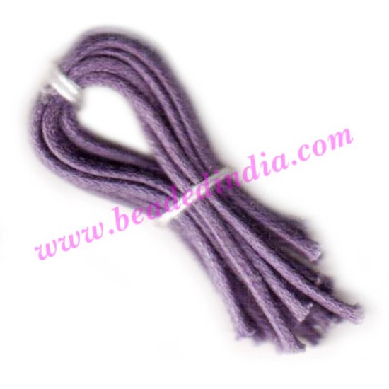 Picture of Cotton Wax Cords 0.5mm (half mm) Round