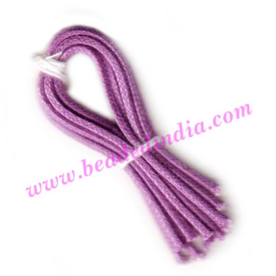 Picture of Cotton Wax Cords 0.5mm (half mm) Round