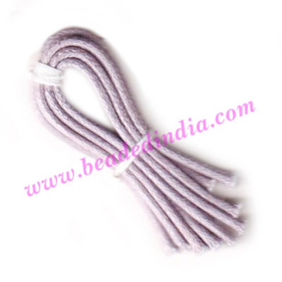 Picture of Cotton Wax Cords 0.5mm (half mm) Round