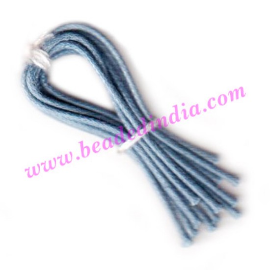 Picture of Cotton Wax Cords 0.5mm (half mm) Round