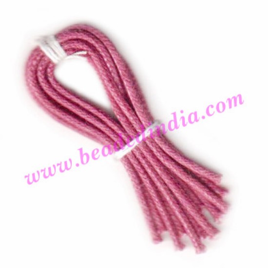 Picture of Cotton Wax Cords 1.0mm (one mm) Round