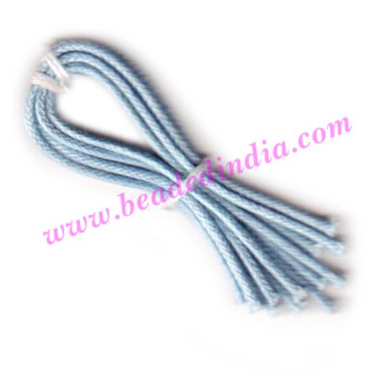 Picture of Cotton Wax Cords 1.0mm (one mm) Round