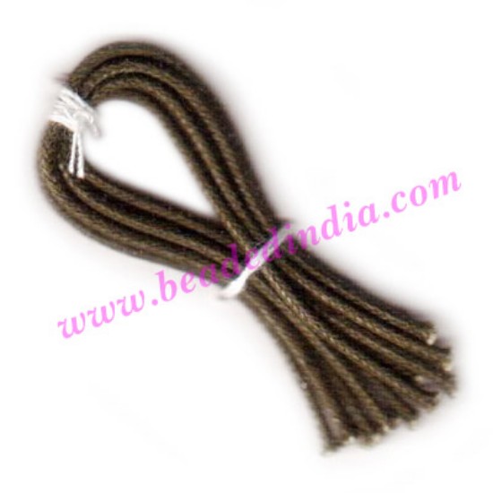 Picture of Cotton Wax Cords 1.0mm (one mm) Round