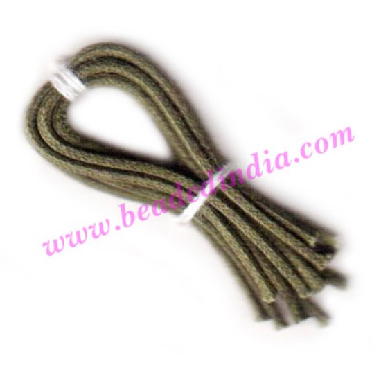 Picture of Cotton Wax Cords 1.0mm (one mm) Round