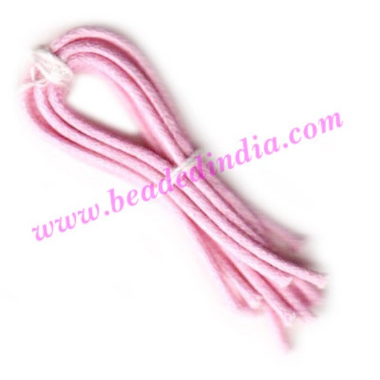 Picture of Cotton Wax Cords 1.5mm (one and half mm) Round