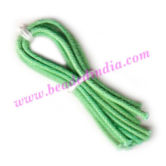 Picture of Cotton Wax Cords 1.5mm (one and half mm) Round