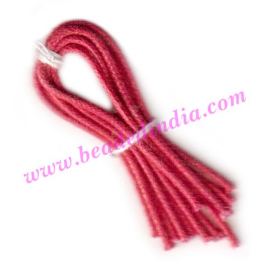 Picture of Cotton Wax Cords 2.0mm (two mm) Round