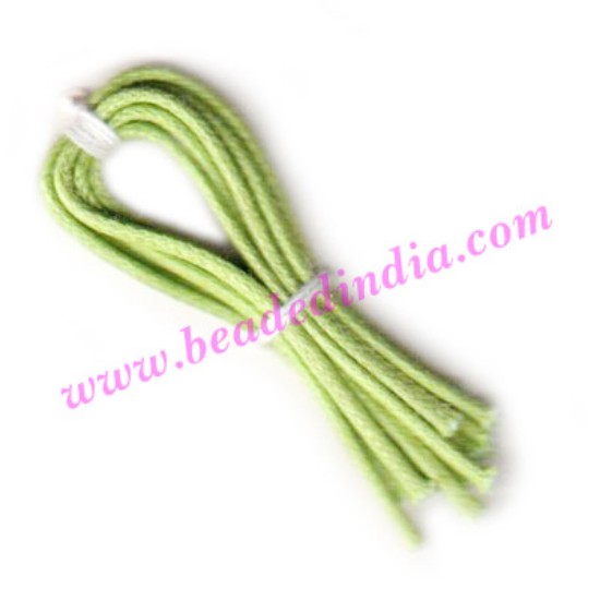 Picture of Cotton Wax Cords 2.0mm (two mm) Round