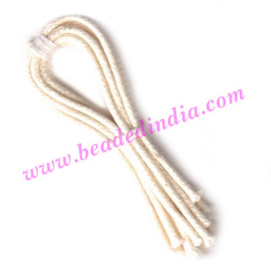 Picture of Cotton Wax Cords 3.0mm (three mm) Round