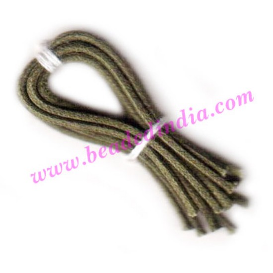 Picture of Cotton Wax Cords 3.0mm (three mm) Round