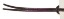 Picture of Leather Cords 1.5mm (one and half mm) round, regular color - dark brown.
