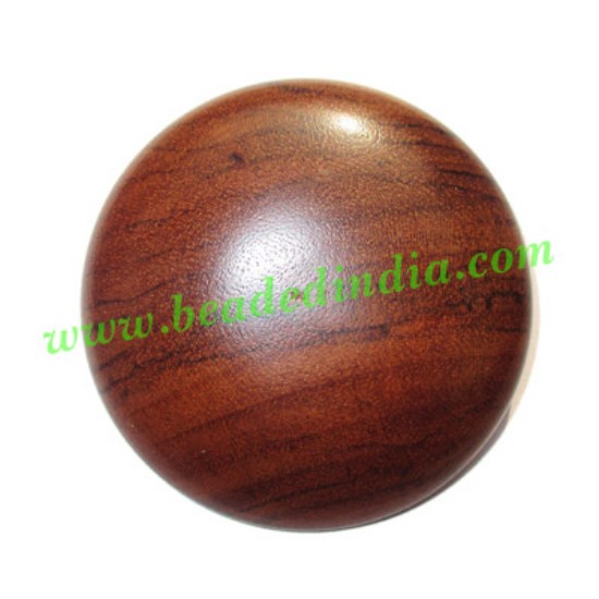 Picture of Handmade wood buttons, size : 20mm