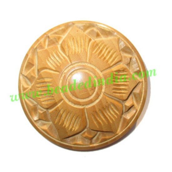 Picture of Handmade wood buttons, size : 20mm