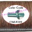 Picture of Leather Cords 3.0mm flat, metallic color - mint green.