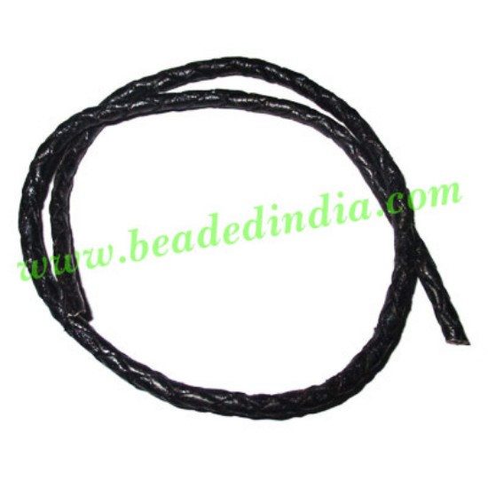 Picture of Leather Bolo Braided Hunter Cords, size: 3mm 4 ply.