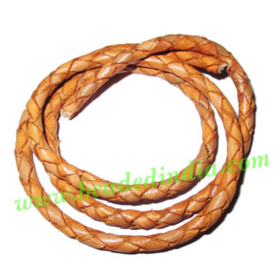 Picture of Leather Bolo Braided Hunter Cords, size: 3mm 4 ply.
