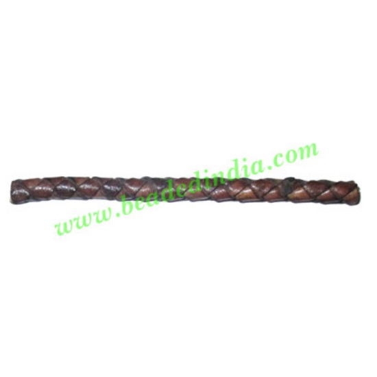 Picture of Leather Bolo Braided Hunter Cords, size: 4mm 4 ply.
