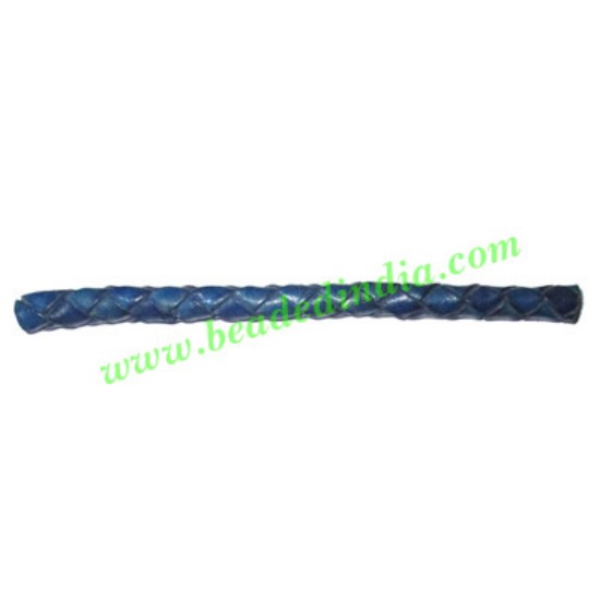 Picture of Leather Bolo Braided Hunter Cords, size: 4mm 4 ply.