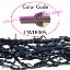 Picture of Barb Wire Leather Cords 1.0mm round, regular color - dusty plum.