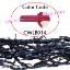 Picture of Barb Wire Leather Cords 1.0mm round, regular color - magenta.
