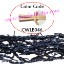 Picture of Barb Wire Leather Cords 1.0mm round, regular color - off white.