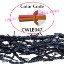 Picture of Barb Wire Leather Cords 1.0mm round, regular color - marigold.