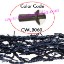 Picture of Barb Wire Leather Cords 1.0mm round, regular color - military green.