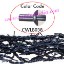Picture of Barb Wire Leather Cords 1.5mm round, metallic color - power blue.