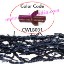 Picture of Barb Wire Leather Cords 2.5mm round, regular color - tan brown.