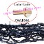 Picture of Barb Wire Leather Cords 2.5mm round, regular color - off white.