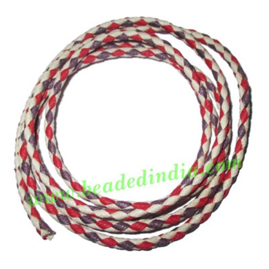 Picture of Braided Hunter Cotton Wax Cords, size: 3mm