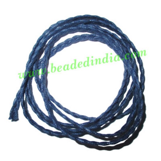 Picture of Braided Hunter Cotton Wax Cords, size: 4mm