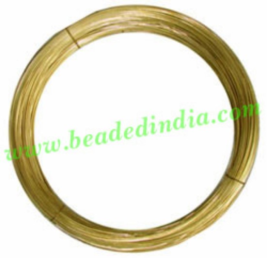 Picture of Brass Metal Wire 10 gauge (2.59mm).