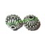 Picture of Silver Plated Fancy Beads, size: 13.5x14.5mm, weight: 2.88 grams.