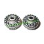 Picture of Silver Plated Fancy Beads, size: 9x14mm, weight: 3.18 grams.