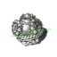 Picture of Silver Plated Fancy Beads, size: 10x11mm, weight: 1.76 grams.