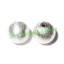 Picture of Silver Plated Brushed Beads, size: 8mm, weight: 0.71 grams.