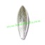 Picture of Silver Plated Brushed Beads, size: 45x12x10mm, weight: 5.43 grams.