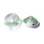 Picture of Silver Plated Brushed Beads, size: 16x11mm, weight: 2.39 grams.