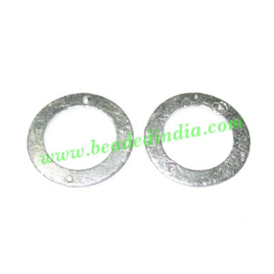Picture of Silver Plated Brushed Beads, size: 0.5x21mm, weight: 1.33 grams.