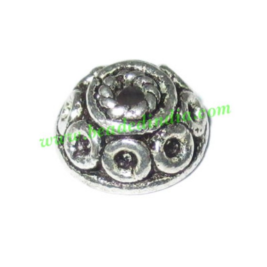 Picture of Silver Plated Caps, size: 5x10mm, weight: 0.95 grams.