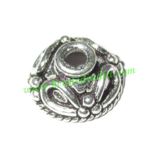 Picture of Silver Plated Caps, size: 5x10mm, weight: 0.77 grams.
