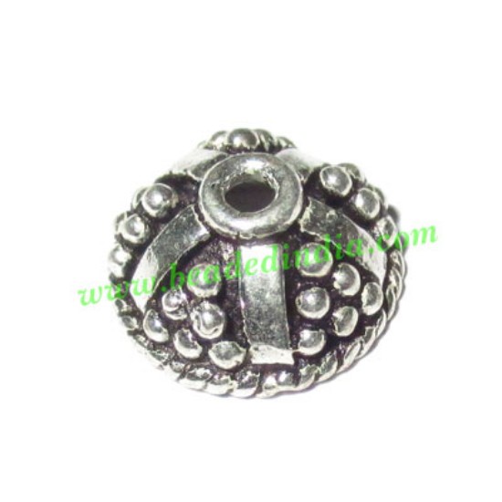 Picture of Silver Plated Caps, size: 5x10mm, weight: 0.95 grams.