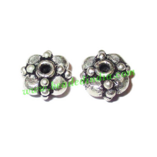 Picture of Silver Plated Spacers, size: 4x7mm, weight: 0.89 grams.