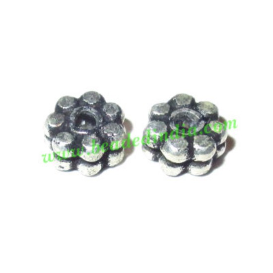 Picture of Silver Plated Spacers, size: 2x5mm, weight: 0.3 grams.