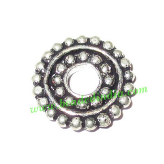 Picture of Silver Plated Spacers, size: 2x18mm, weight: 3.2 grams.