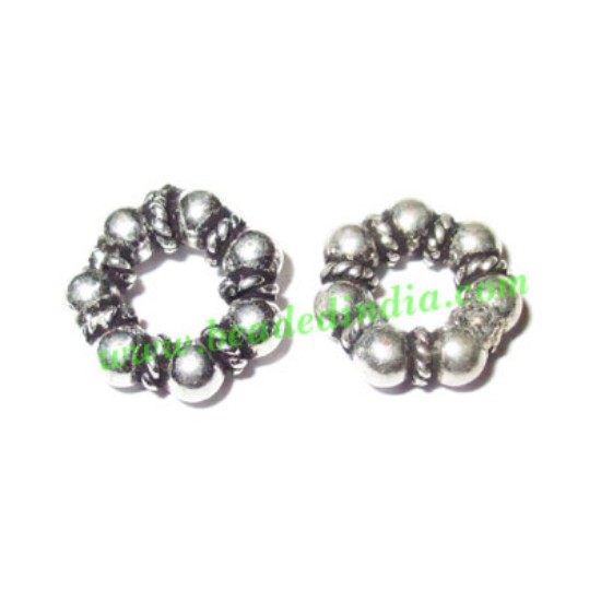 Picture of Silver Plated Spacers, size: 3x10mm, weight: 0.94 grams.