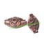 Picture of Copper Metal Beads, size: 17x9x7mm, weight: 1.8 grams.