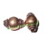 Picture of Copper Metal Beads, size: 18x12mm, weight: 3.12 grams.